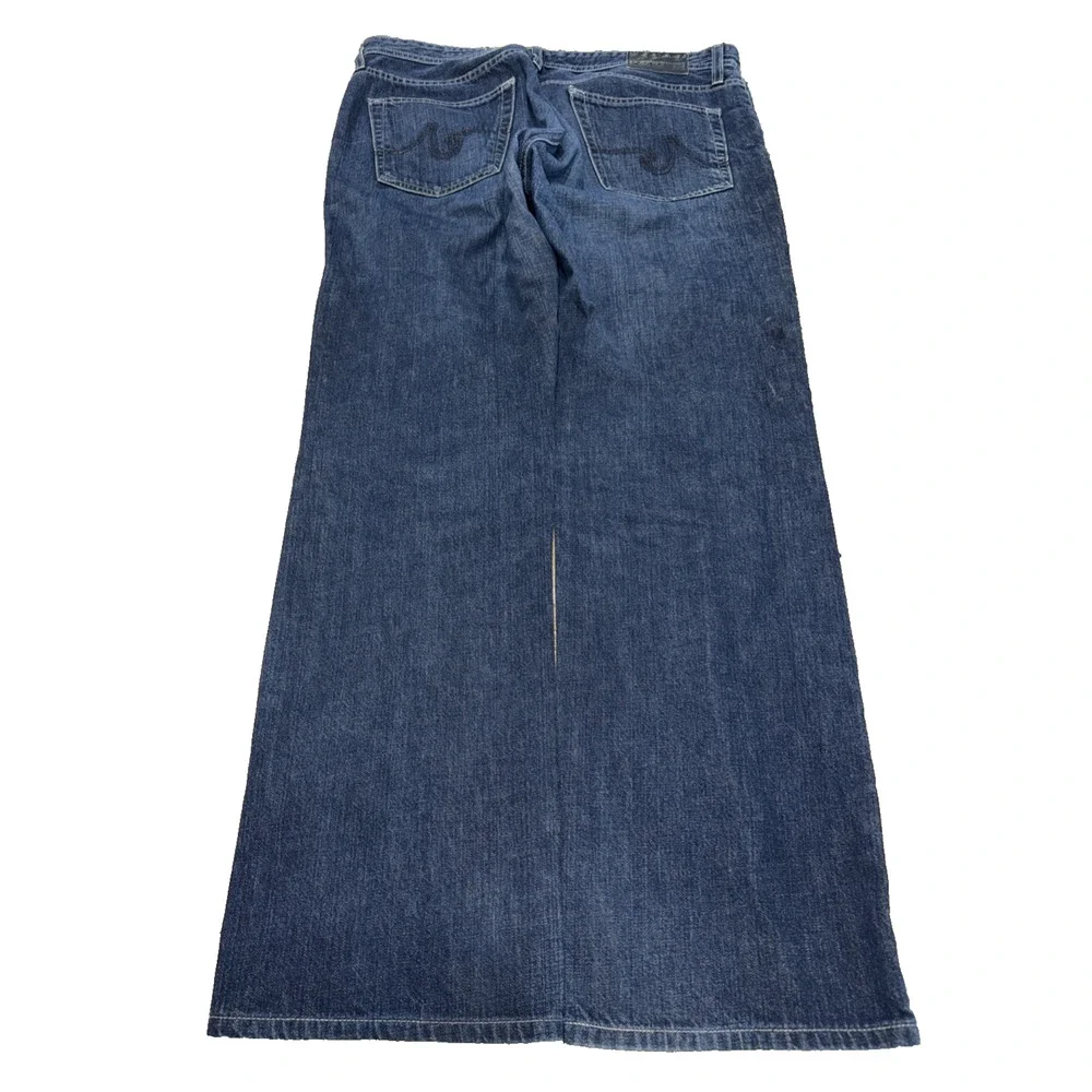 AG The Protege Straight Leg Jeans Men 36x34 Dark Wash Denim